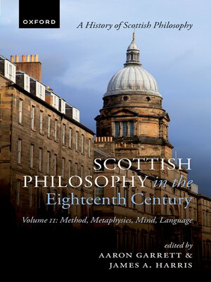 cover image of Scottish Philosophy in the Eighteenth Century, Volume II